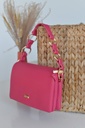 Bolso piel vegana pompón