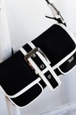 Bolso piel vegana pompón