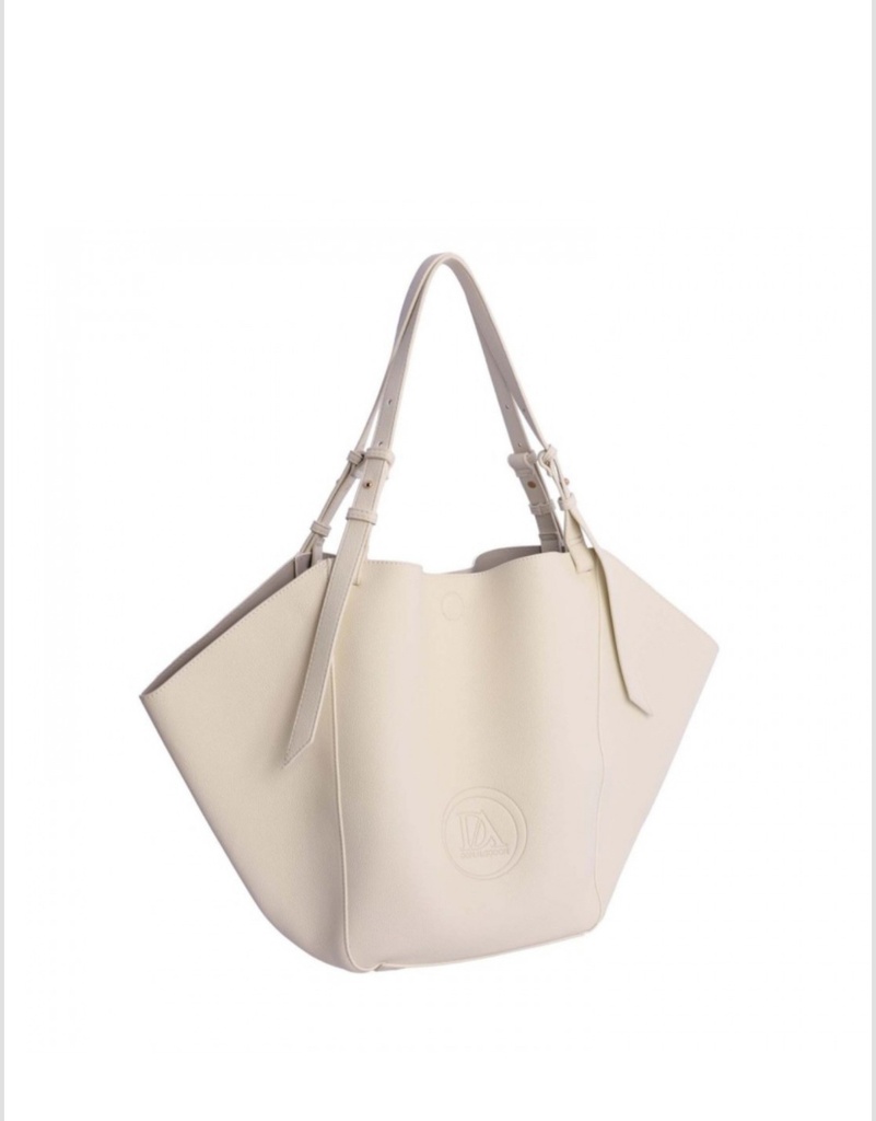 Shopper Rosa de Don Algodon Flora