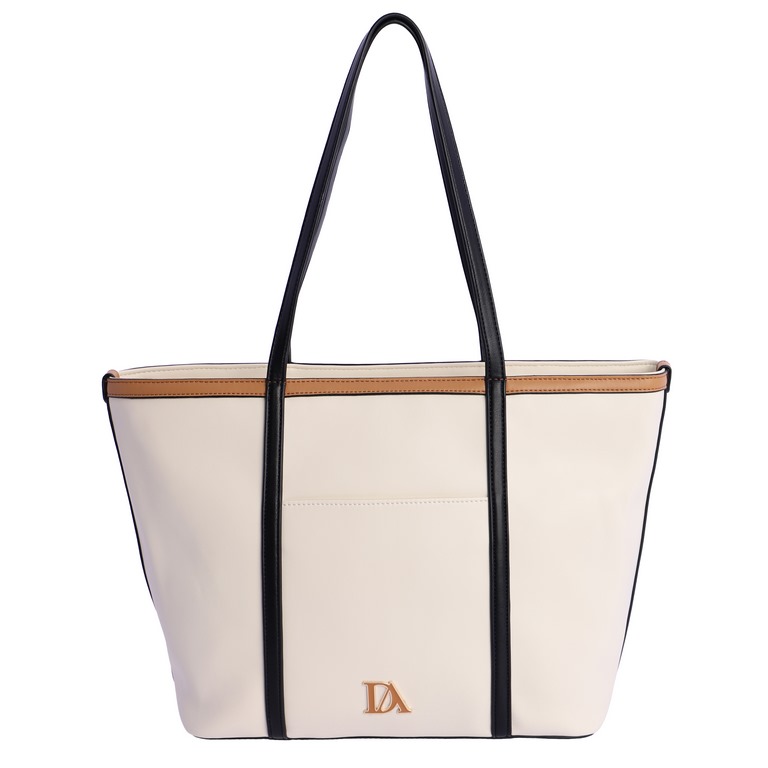 Shopper Rosa de Don Algodon Flora