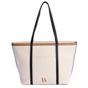 Shopper Rosa de Don Algodon Flora