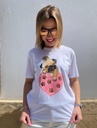Camiseta huella perro
