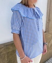 Camisa manga corta cuadros vichy