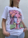 Camiseta tocado flores