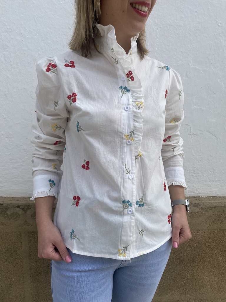 Camisa flores