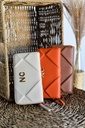 Cartera rombos acolchado