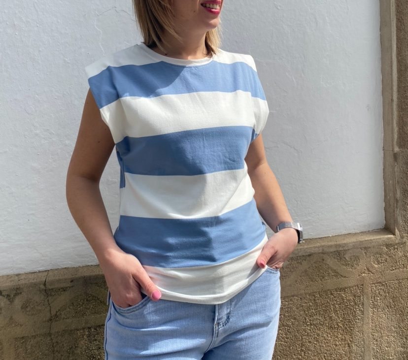 Camiseta de rayas