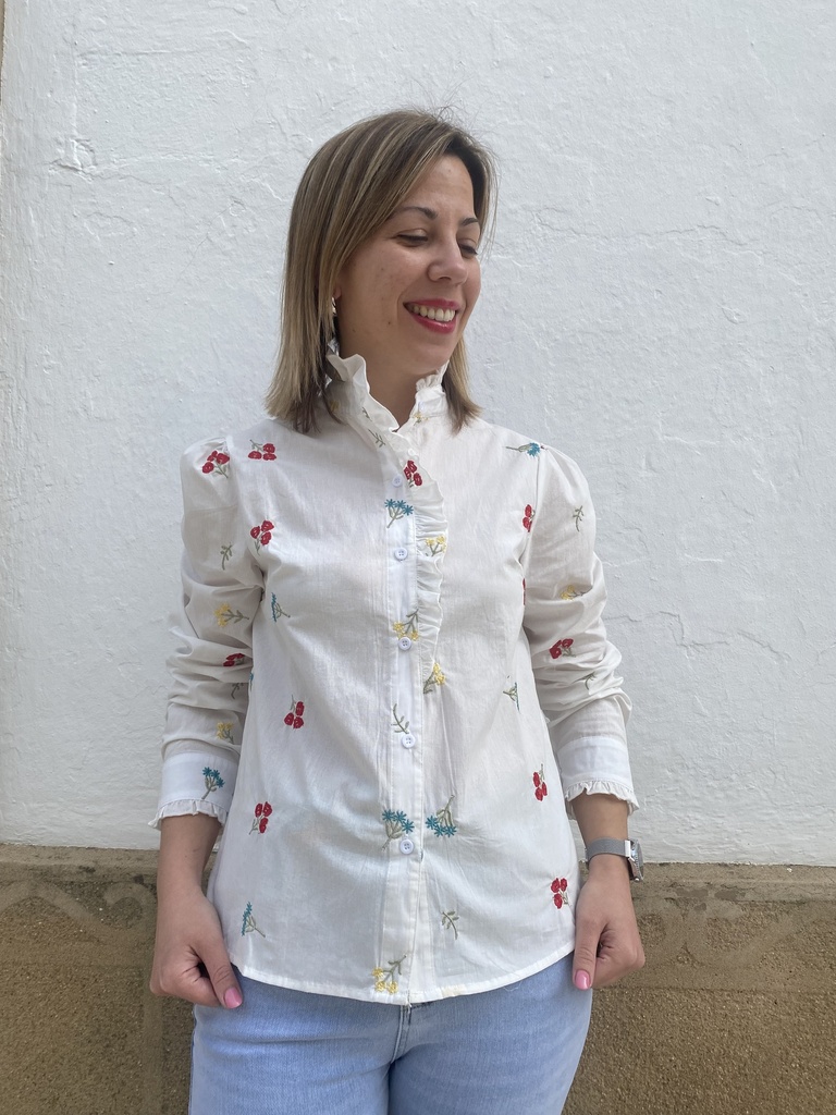 Camisa flores